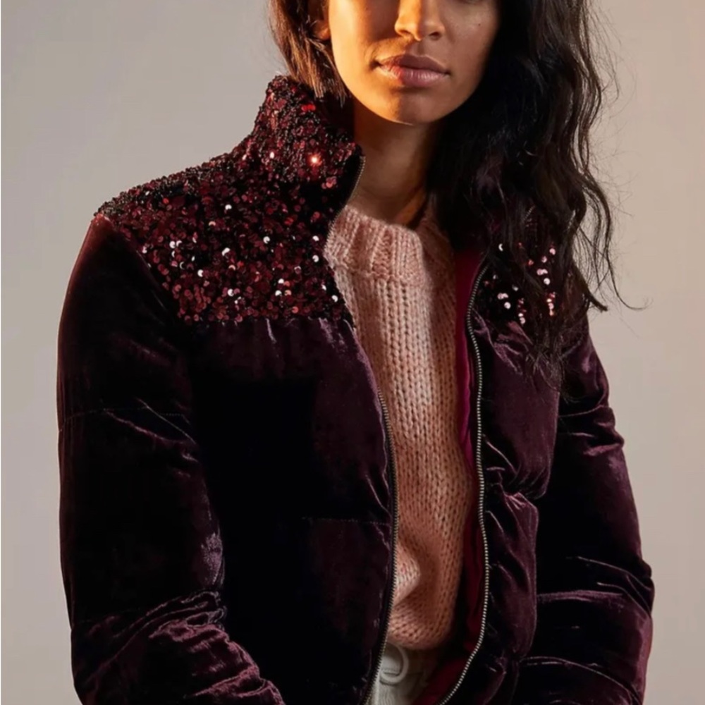 Anthropologie Maeve NWT Puffer Coat